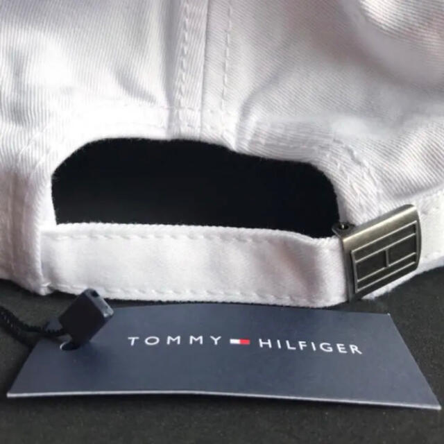 レア 新品 USA トミーヒルフィガー キャップ 帽子 白 ホワイト