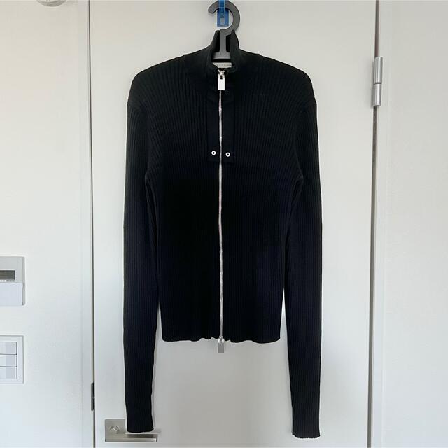 1017 Alyx 9SM Ribbed Knit Zip Up Sweater