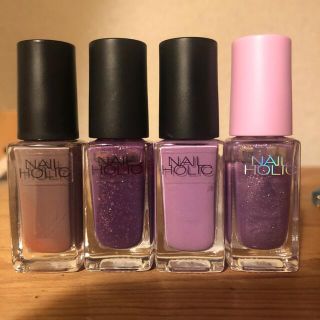 ネイルホリック(NAIL HOLIC)のNAILHOLIC パープル系💜セット(マニキュア)