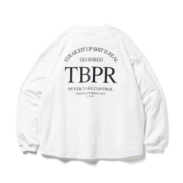 TIGHTBOOTH STRAIGHT UP L/S T-SHIRT XL - Tシャツ/カットソー(七分/長袖)