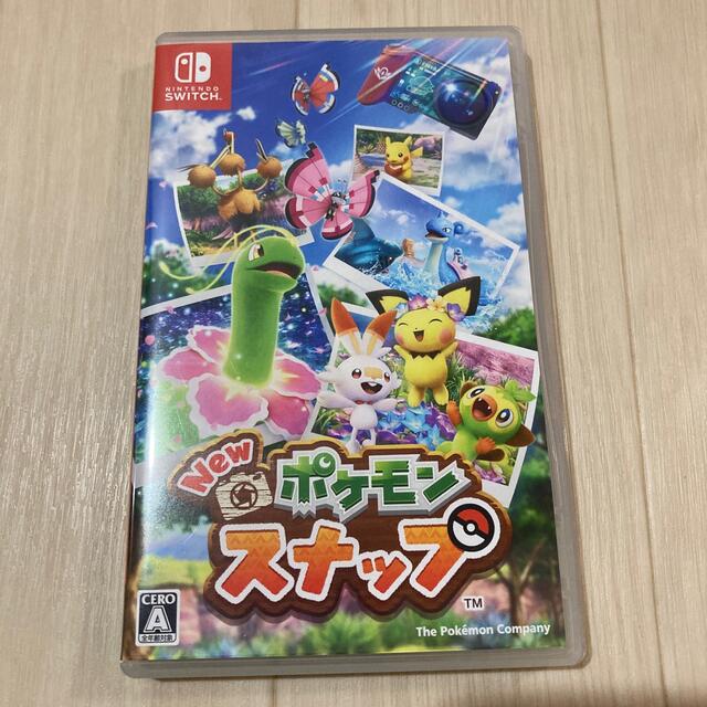 Nintendo Switch(ニンテンドースイッチ)のNew ポケモンスナップ Switch エンタメ/ホビーのゲームソフト/ゲーム機本体(家庭用ゲームソフト)の商品写真