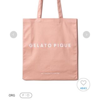 ジェラートピケ(gelato pique)のジェラピケ　トートバッグ　ジェラートピケ　トート(トートバッグ)