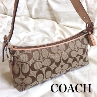 コーチ(COACH)のCOACH コーチ アクセサリーポーチ　ハンドポーチ　ハンドバッグ　8K01(ポーチ)