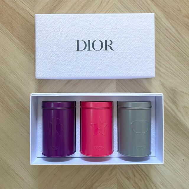 Dior(ディオール)のDIOR ノベルティ　キャニスター缶　プラチナ会員　ディオール レディースのファッション小物(その他)の商品写真