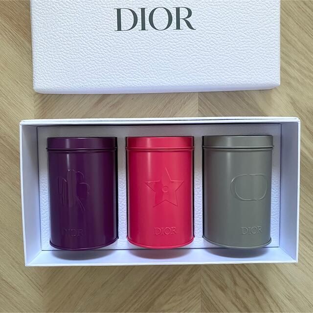 Dior(ディオール)のDIOR ノベルティ　キャニスター缶　プラチナ会員　ディオール レディースのファッション小物(その他)の商品写真