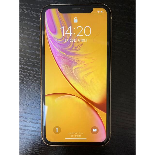 iPhone(アイフォーン)のiPhoneXR 64GB softbank スマホ/家電/カメラのスマートフォン/携帯電話(スマートフォン本体)の商品写真