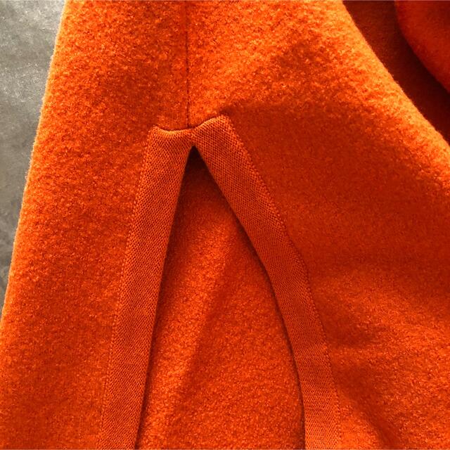 cristaseya wool caftan ウールカフタン orange  レディースのワンピース(ロングワンピース/マキシワンピース)の商品写真