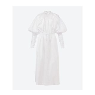 ハイク(HYKE)のGATHERED BALLOON SLEEVE SHIRT DRESS(ロングワンピース/マキシワンピース)