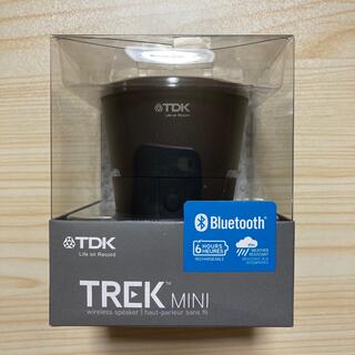 ティーディーケイ(TDK)の【新品】TDK　Bluetooth対応　ワイヤレススピーカー　防水　ブラック(スピーカー)