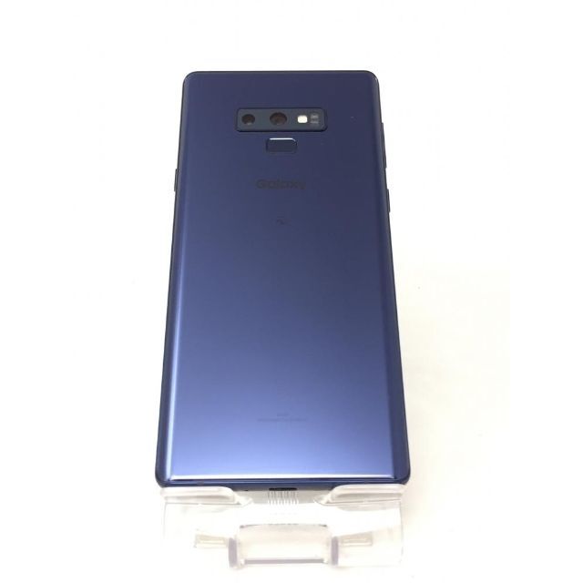 Galaxy(ギャラクシー)の【美品】Galaxy Note9 SCV40 au ブルー SIMロック解除済 スマホ/家電/カメラのスマートフォン/携帯電話(スマートフォン本体)の商品写真
