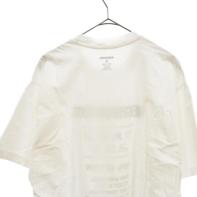 NEIGHBORHOOD ネイバーフッド 洗濯ネームプリント半袖Tシャツ カットソー ホワイト