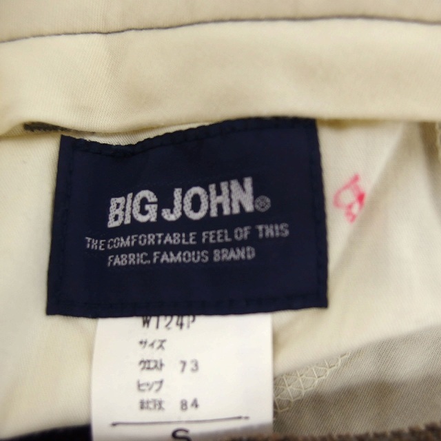 BIG JOHN(ビッグジョン)のビッグジョン Big John パンツ ストレート センタープレス コットン S メンズのパンツ(スラックス)の商品写真