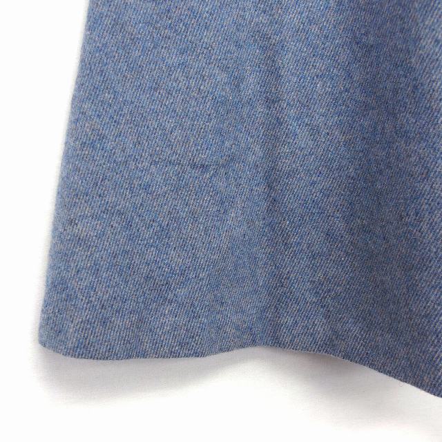 MICHEL KLEIN(ミッシェルクラン)のミッシェルクラン MICHEL KLEIN フレア スカート 膝丈 ウール 毛 レディースのスカート(ひざ丈スカート)の商品写真