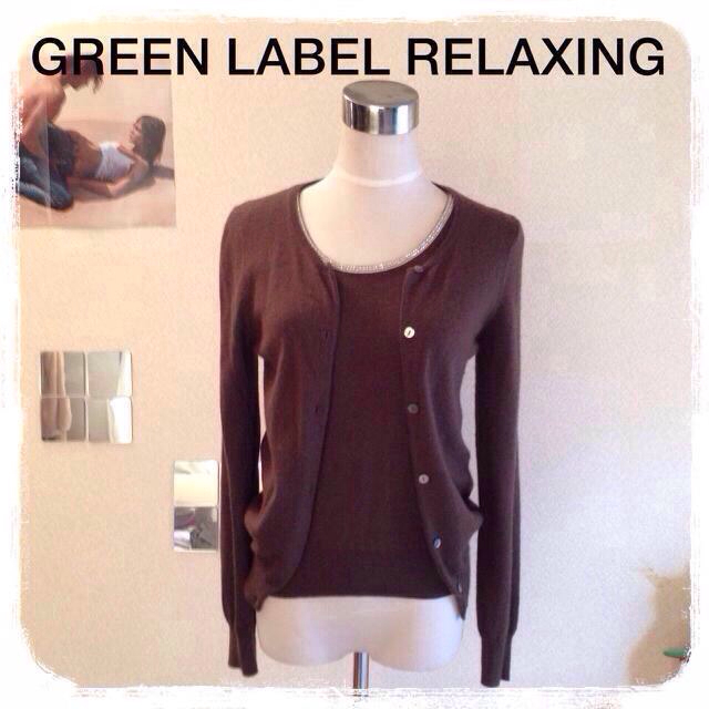 UNITED ARROWS green label relaxing(ユナイテッドアローズグリーンレーベルリラクシング)のGreen Label♡アンサンブル レディースのトップス(アンサンブル)の商品写真