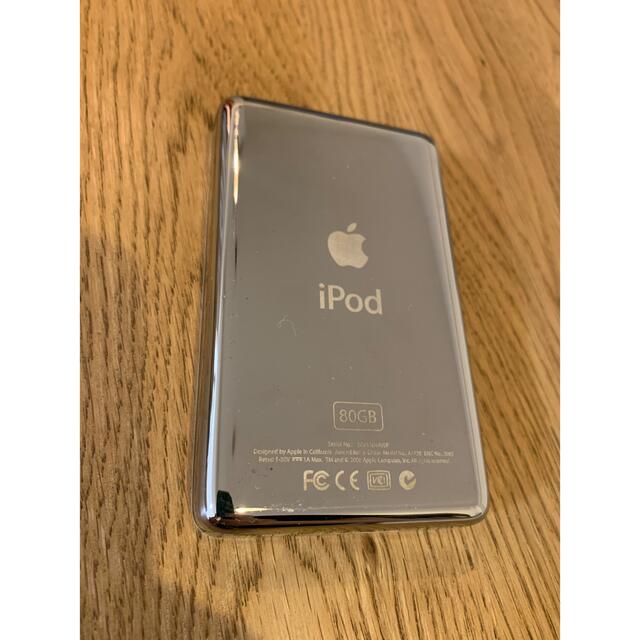 iPod(アイポッド)のiPod classic 80GB ジャンク品　クラッシック スマホ/家電/カメラのオーディオ機器(ポータブルプレーヤー)の商品写真