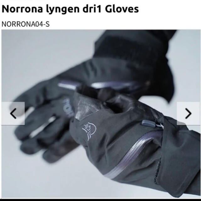 ARC'TERYX(アークテリクス)のノローナ lyngen dri1 Gloves リンゲン ドライ1 グローブ M スポーツ/アウトドアのスキー(その他)の商品写真