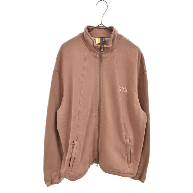 KITH(キス)のKITH キス 21SS Windsor Panelled Track Jacket ウィンザーパネルドトラック ジャケット ジップアップコットンジャケット ピンク KH1354 メンズのジャケット/アウター(フライトジャケット)の商品写真