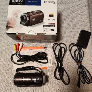 ソニー(SONY)のSONY HDR-CX590V(ビデオカメラ)