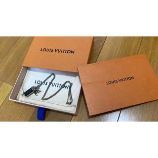 ルイヴィトン(LOUIS VUITTON)の新品未使用！ルイヴィトン　ネックレス　コリエ・チャームズモノグラム・エクリプス(ネックレス)