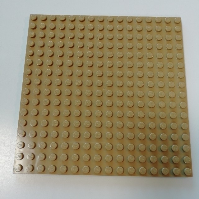 Lego(レゴ)のレゴ中古 基礎板 2枚セット③ 濃いベージュ エンタメ/ホビーのエンタメ その他(その他)の商品写真