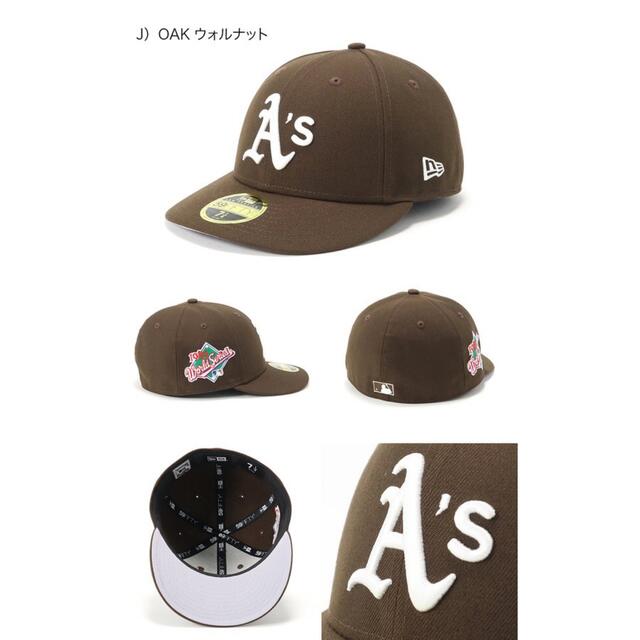 新品！NEW ERA MLB LP 59FIFTY Athletics Cap