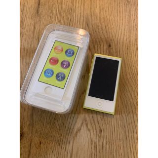 アイポッド(iPod)のAPPLE iPod nano 16GB アップル第7世代　済み(ポータブルプレーヤー)