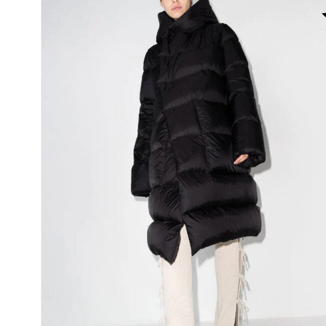 専門店 Rick Owens Men's フーデットダウンロングコート