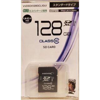 メモリSDカード128GB 新品ビックカメラ購入品。4Kビデオ対応