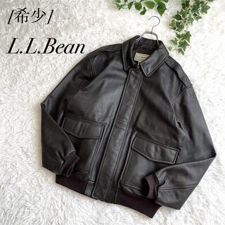 L.L.Bean - 希少 LLbean レザージャケット A-2 type フライト 