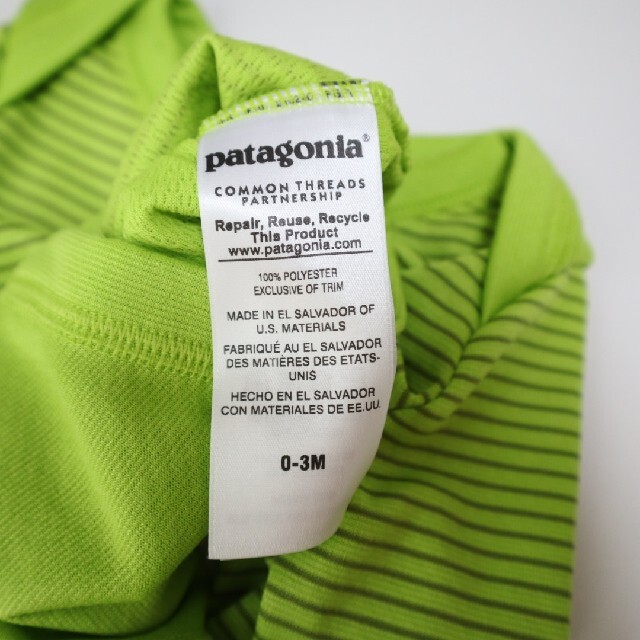 パタゴニア(Patagonia) キッズ　ダウン　ロンパース　0-3M(US)