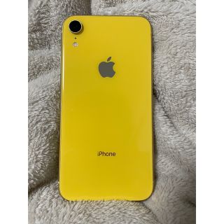 アップル(Apple)のiPhone XR 128GB イエロー (スマートフォン本体)