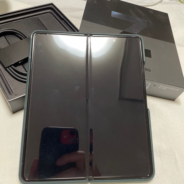 SAMSUNG Galaxy Z Fold3 5G SC-55B ファントムブラ ☆日本の職人技 ...