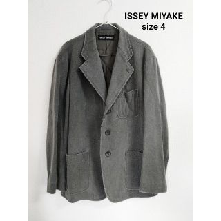 イッセイミヤケ(ISSEY MIYAKE)のISSEY MIYAKE イッセイミヤケ ジャケット サイズ4(テーラードジャケット)