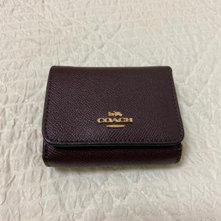 コーチ(COACH)のUSED / coach 三つ折り財布(折り財布)