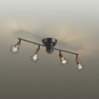 【電球つき】4灯シーリングライト天井照明　ダイコー LED　DXL-81328