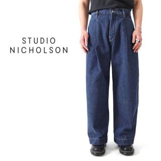 オーラリー(AURALEE)の studio nicholson デニムパンツ(デニム/ジーンズ)