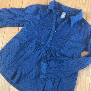 ザラキッズ(ZARA KIDS)のzara kids オーバーブラウス　104(ブラウス)