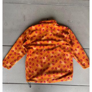 90s Vintage Jack Wolfskin 犬 足跡 肉球 フリース