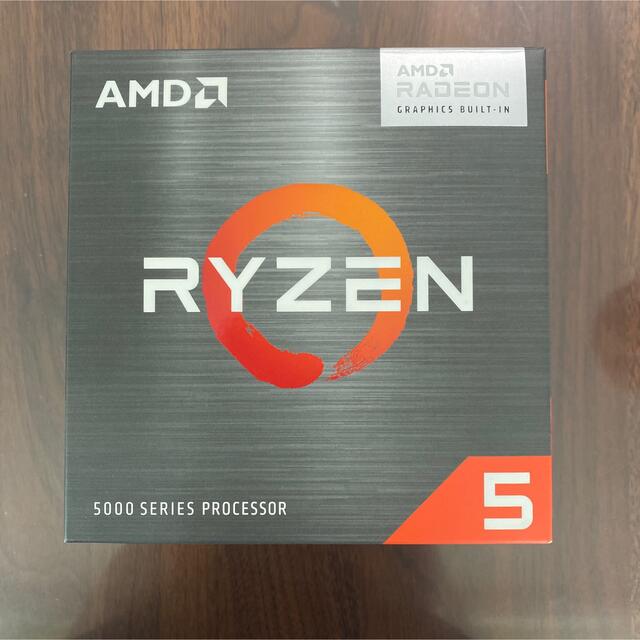 AMD Ryzen 5 5600G BOX 日本国内正規品 スマホ/家電/カメラのPC/タブレット(PCパーツ)の商品写真