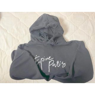 エピヌ ÉPINE PARIS hoodie flower black 花柄