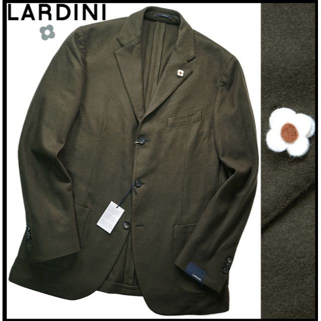 LARDINI - 新品17万 LARDINI ラルディーニ カシミア100%段返り3釦ジャケットの通販 by gimmicks｜ラルディーニならラクマ