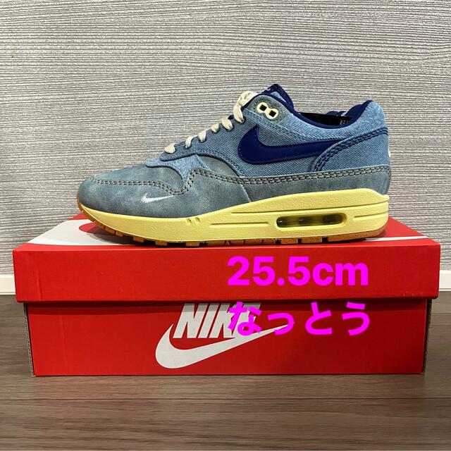 【25.5cm】NIKE AIR MAX 1 PRM DIRTY DENIM" 2