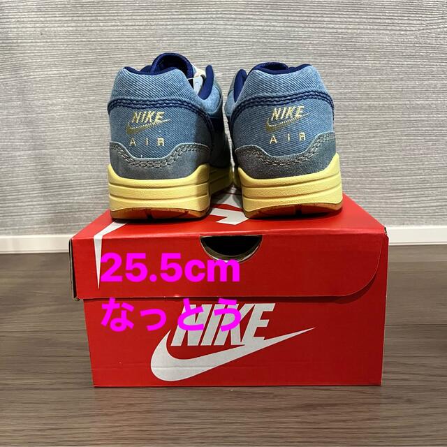 【25.5cm】NIKE AIR MAX 1 PRM DIRTY DENIM" 4