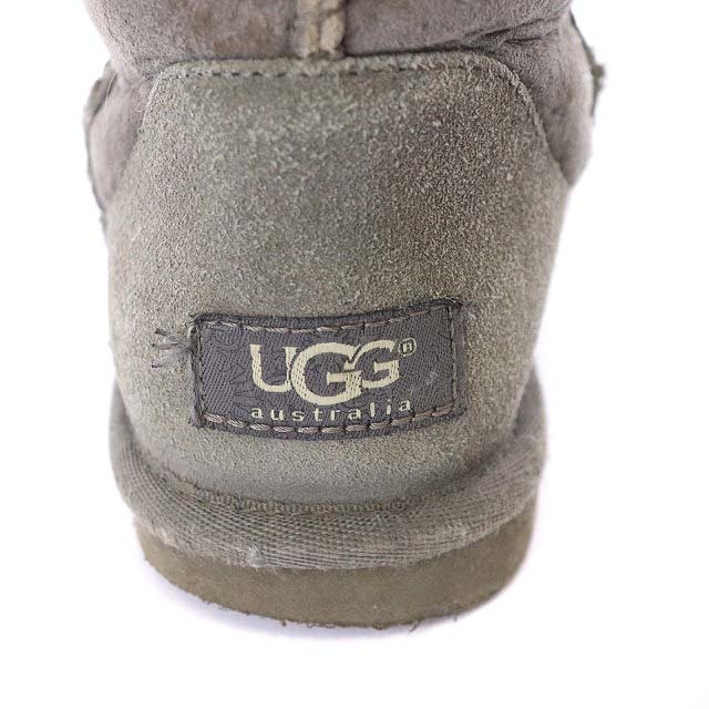 UGG - アグ クラシック ムートンブーツ ショート USA5 22.0cm グレーの