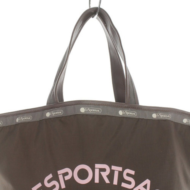 LeSportsac(レスポートサック)のレスポートサック トートバッグ ハンドバッグ 大草直子コラボ 茶色 白 レディースのバッグ(トートバッグ)の商品写真