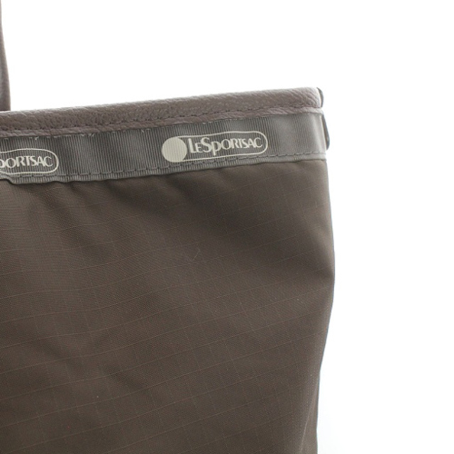 LeSportsac(レスポートサック)のレスポートサック トートバッグ ハンドバッグ 大草直子コラボ 茶色 白 レディースのバッグ(トートバッグ)の商品写真