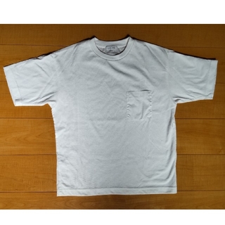 グローバルワーク(GLOBAL WORK)のGLOBAL WORK　白　Ｔシャツ　メンズ　Sサイズ(Tシャツ/カットソー(半袖/袖なし))