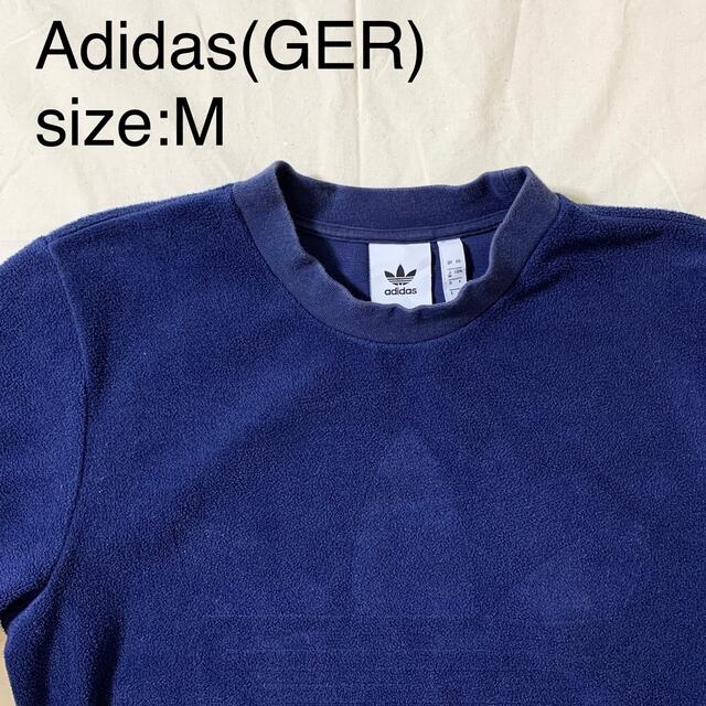 adidas(アディダス)のAdidas(GER)ビンテージフリースビッグロゴTシャツ メンズのトップス(Tシャツ/カットソー(半袖/袖なし))の商品写真