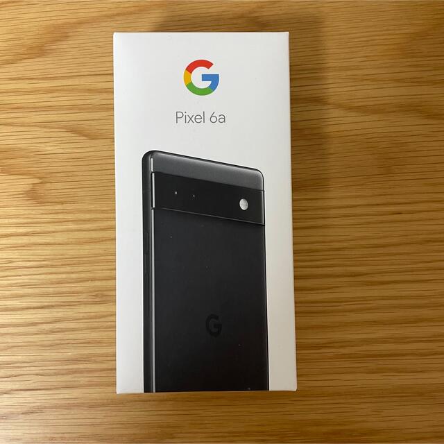 ヴィンテージ復刻 Google Pixel6a charcoal 128GB SIMフリー黒