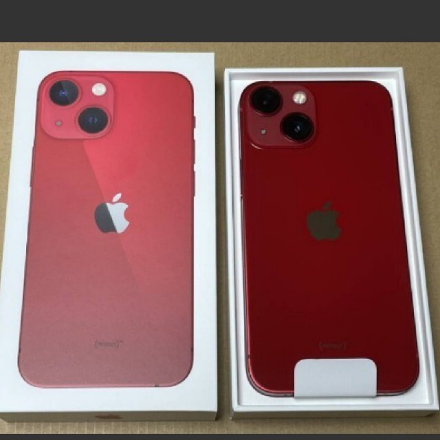 高級感 iPhone13 未使用品□ - iPhone mini □ SIMフリー レッド 128GB